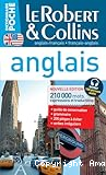 Le Robert & Collins poche anglais : anglais-français, français-anglais,