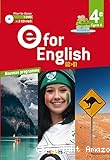 E for english 4e - Cycle 4 - Coffret DVD-CD